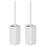 2x Escova De Vaso Sanitario Privada Banheiro Ou Branco