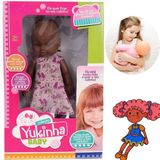 Boneca Afro Lacinho De Pelúcia Presente De Aniversário