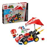 Super Mario Mario Kart: Veículo Kart Padrão Lego 72032