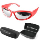 Oculos Sol Masculino Trap Oval Bale Y2k Hype Ref + Case Clubmaster Vermelho Qualidade Premium Moda