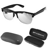 Oculos Sol Proteção Uv Clubmaster Masculino Verão + Case Qualidade Premium Casual Vintage Estiloso