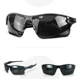 Oculos Sol Preto Esportivo Proteção Uv Ciclismo Masculino Armação Preta Qualidade Premium Presente