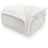 Cobertor Queen Comfort Colmeia - Catran Branco