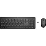 Combinação De Teclado E Mouse Hp Wireless Full Size Membrane