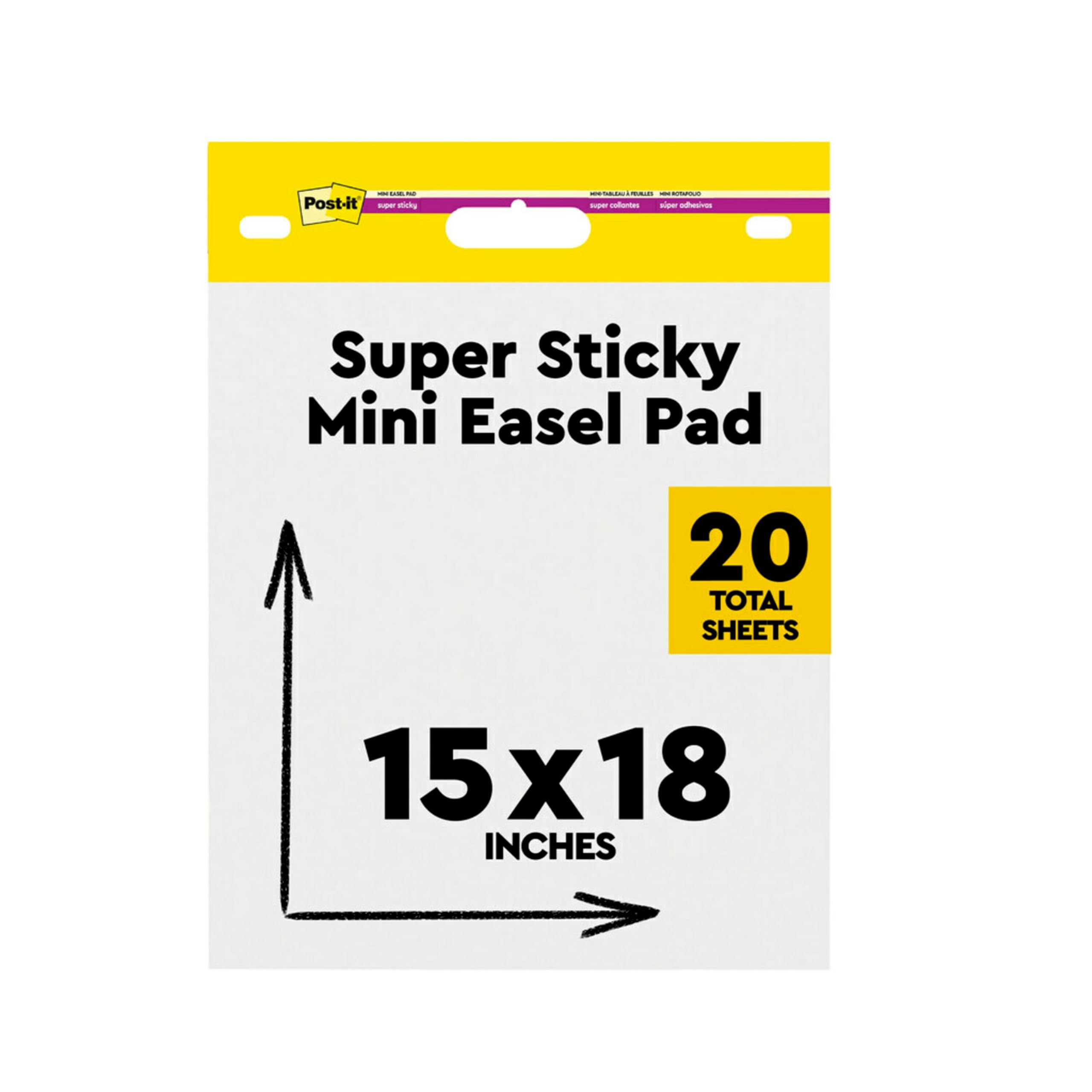 Gráfico De Reunião Post-it Super Sticky Mini 577ss 38,1 Cm X 45,7 Cm