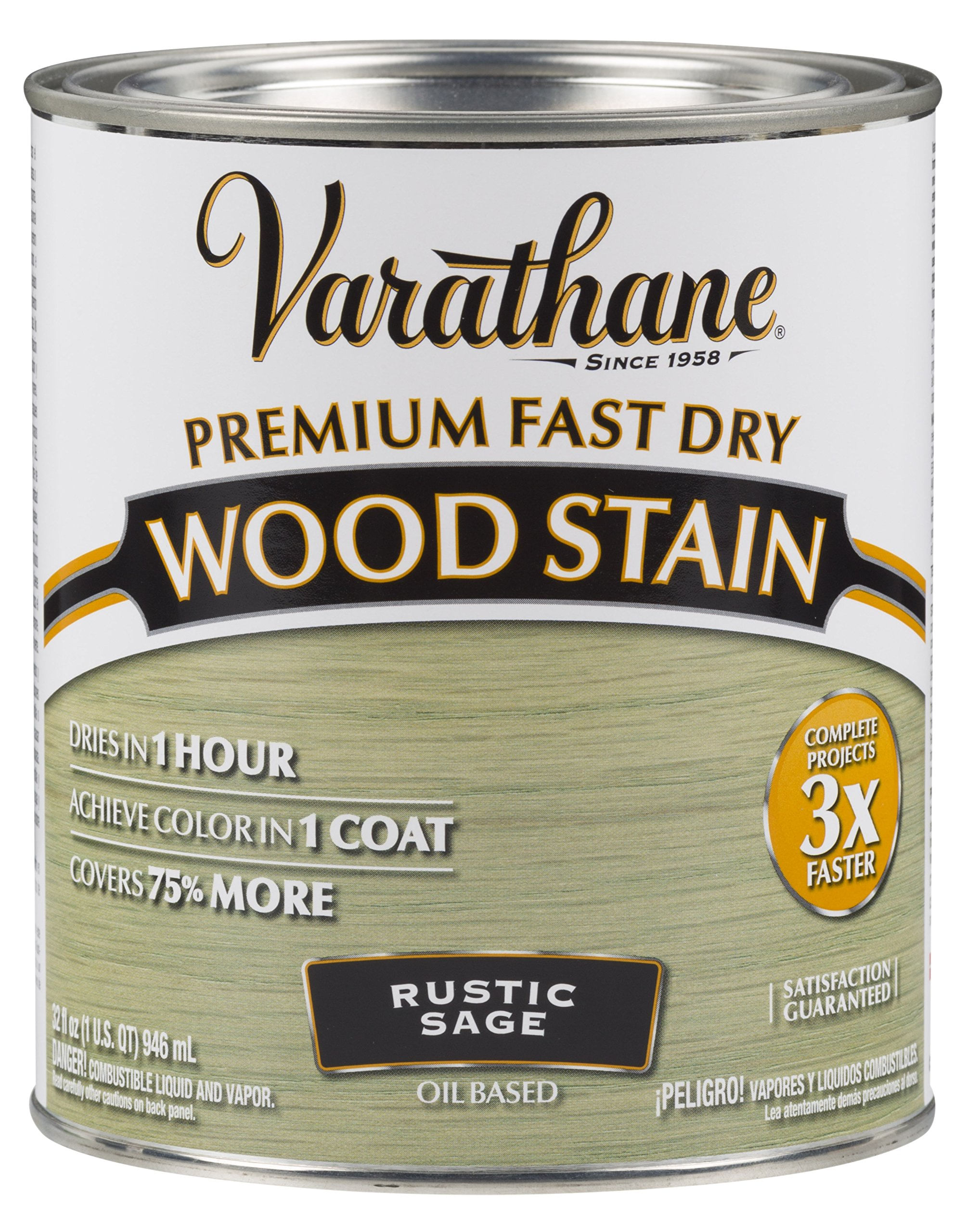 Wood Stain Varathane Premium Fast Dry Rustic Sage 946 Ml