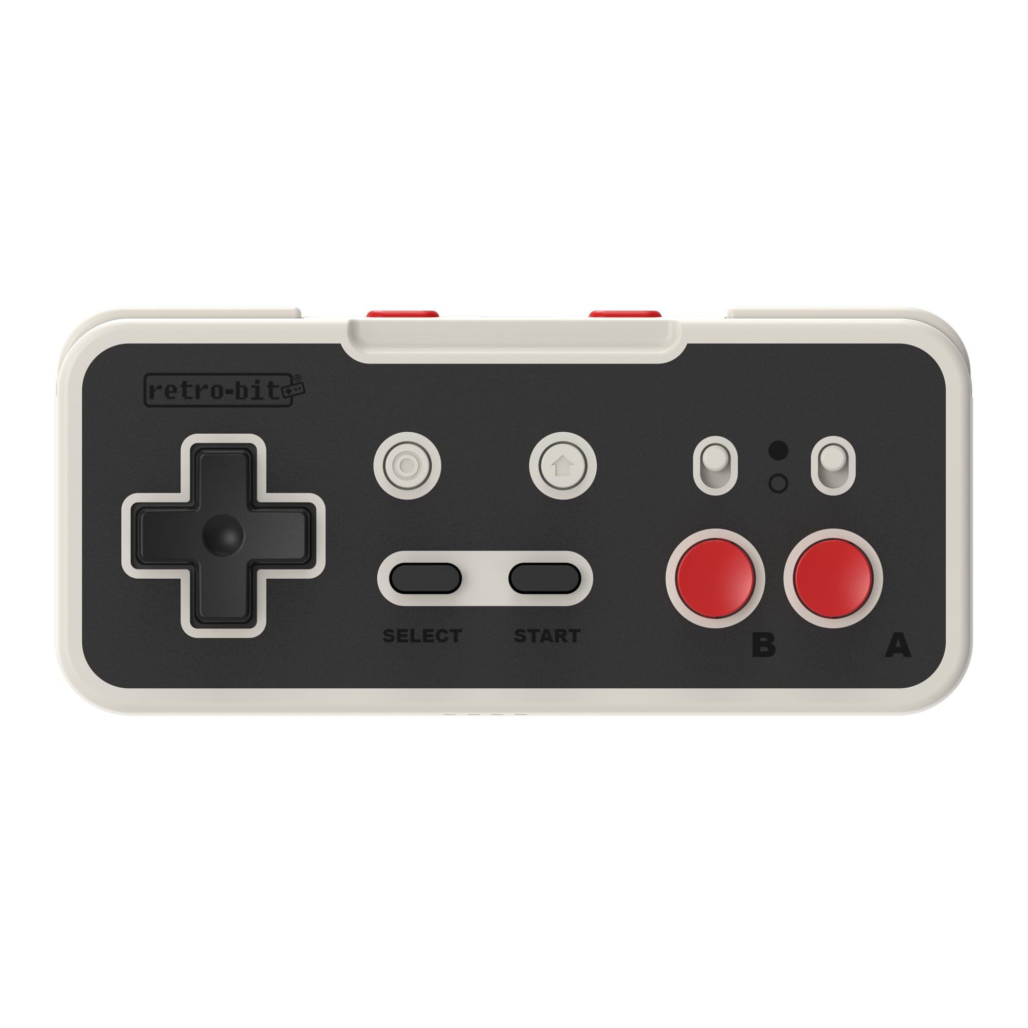 Controlador Sem Fio Retro-bit Origin 8 De 2,4 Ghz — Para Nes Original, Pc/windows, Macos, Dispositivos Usb E Nintendo Switch Online — Classic Gre