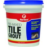 Azulejo Branco Grout Red Devil 0428 Pré-misturado 473 Ml Para Reparos