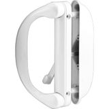 Porta De Pátio Pull Prime-line C 1275 Branca Moldada Sob Pressão Com Trava