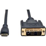Cabo Tripp Lite Mini Hdmi Para Dvi-d M/m 1m