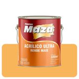 Tinta Acrílica Maza Ultra Mel 3,6l Fosco Rende Mais Standard