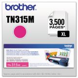 Cartucho De Toner Brother Tn-315m Magenta De Alto Rendimento 3500 Páginas