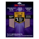Folhas De Lixa 3m Sandblaster Advanced 150 Grit, Pacote Com 4