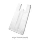 Sacola Plástica Branca 30x40cm Altaplast - Pacote 5kg