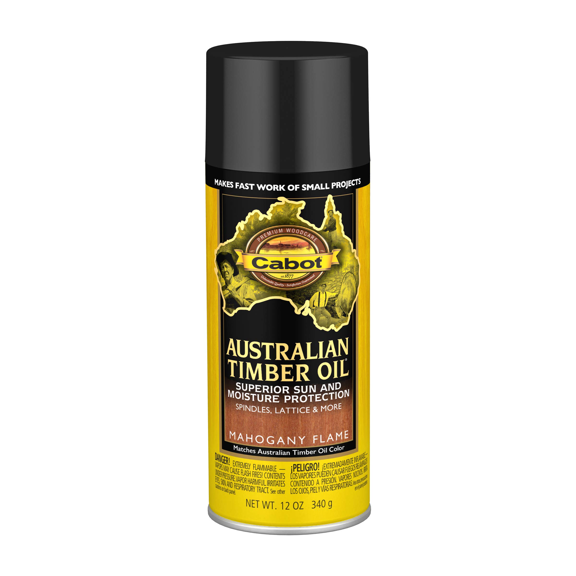 Mancha E Protetor De Madeira Cabot Australian Timber Oil 355ml