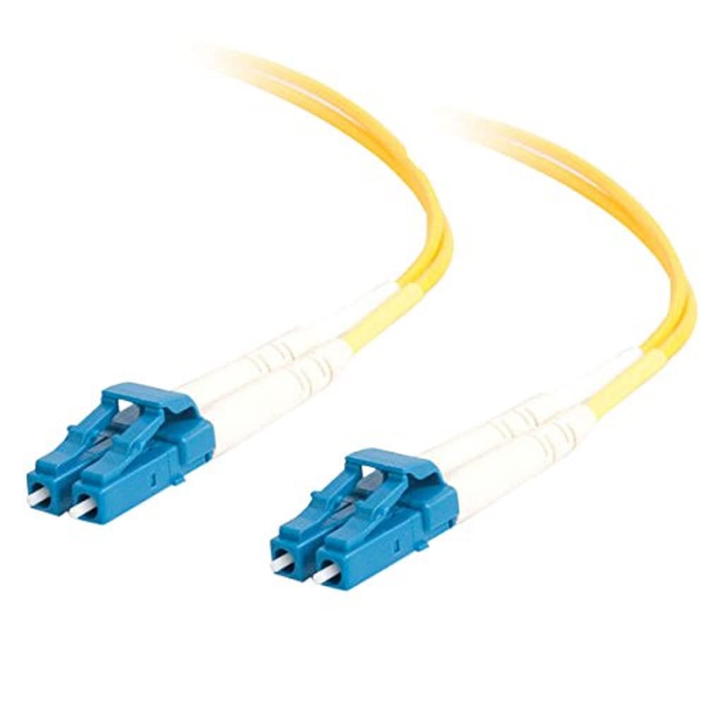 Cabo De Fibra Óptica C2g Lc Para Lc 9/125 Os2 Monomodo 3m Amarelo