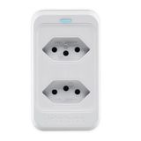 Protetor Eletronico 2 Tomadas Eps 302 Intelbras Branco