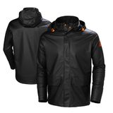 Casaco De Chuva Helly-hansen Gale Impermeável Para Homens Preto Xs