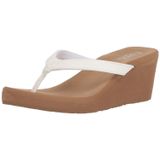 Chinelo Flojos Olivia Feminino Branco/castanho Tamanho 6