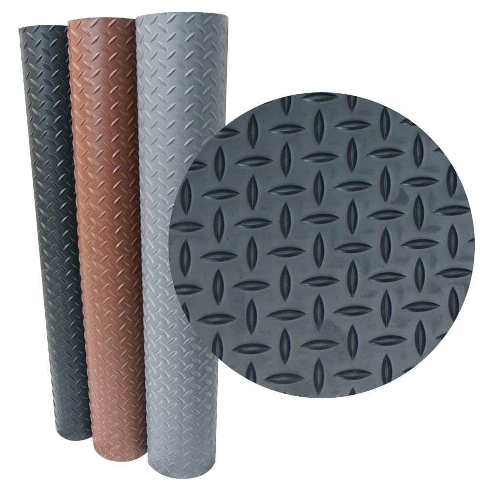 Pavimento Rubber-cal Diamond-plate Termoplástico 3,5 Mm