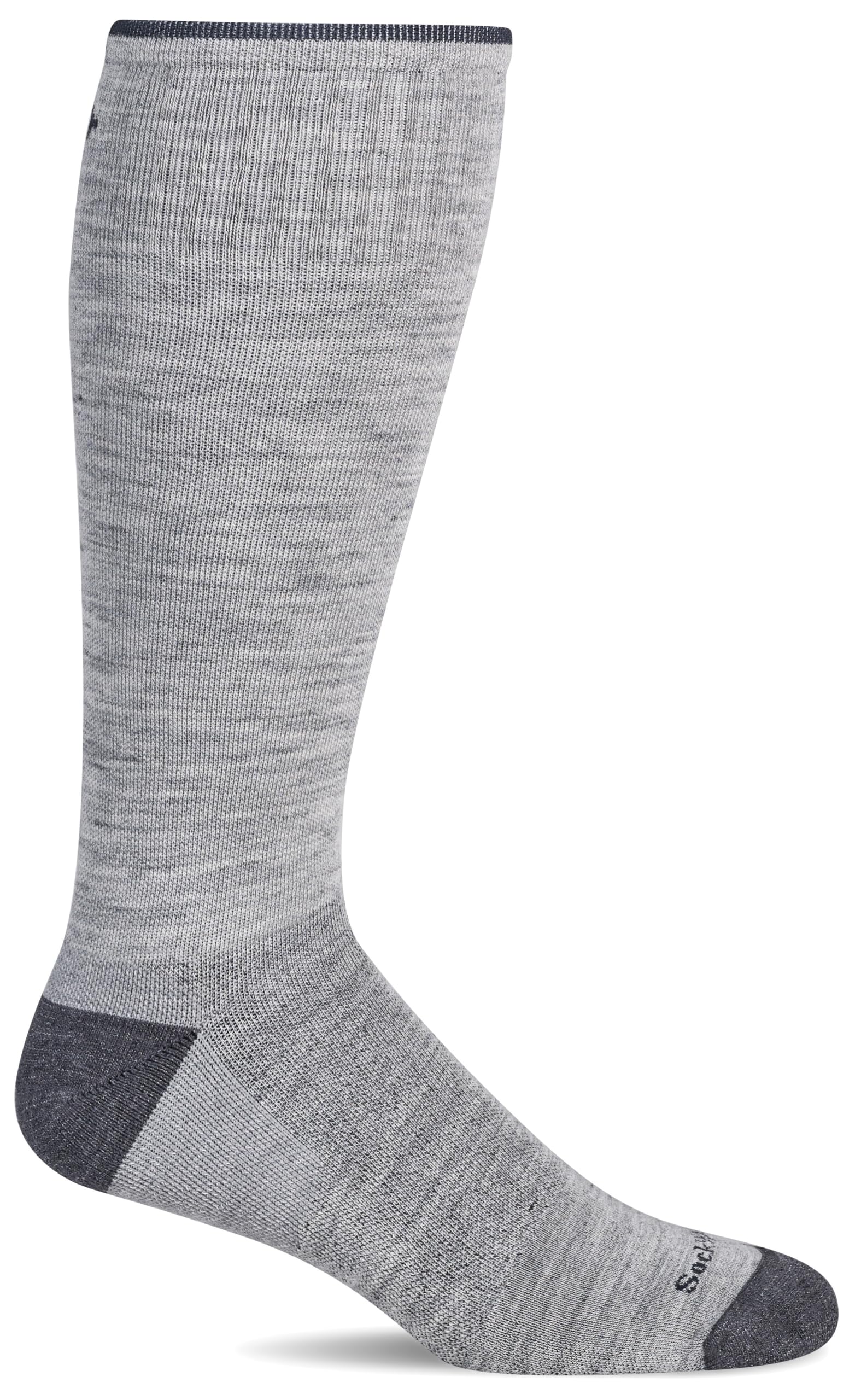 Meia De Compressão Sockwell Elevation Firm Cinza Claro L/xl Masculina