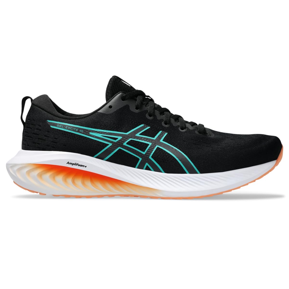 Tênis De Corrida Asics Gel-excite 10 Para Homens Black/wave Teal