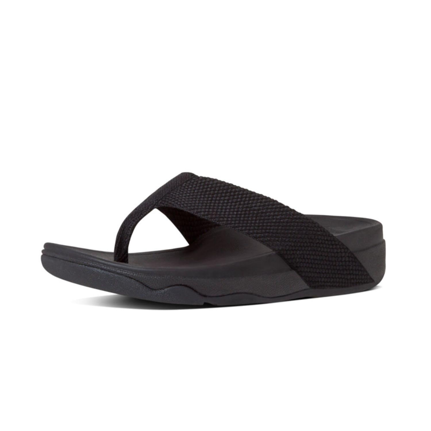 Sandálias Flip Flop Fitflop Surfa Toe-post Femininas Pretas Tamanho 6