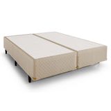 Cama Box Base King Size Triumph Bordado White (193x203x39) - Herval