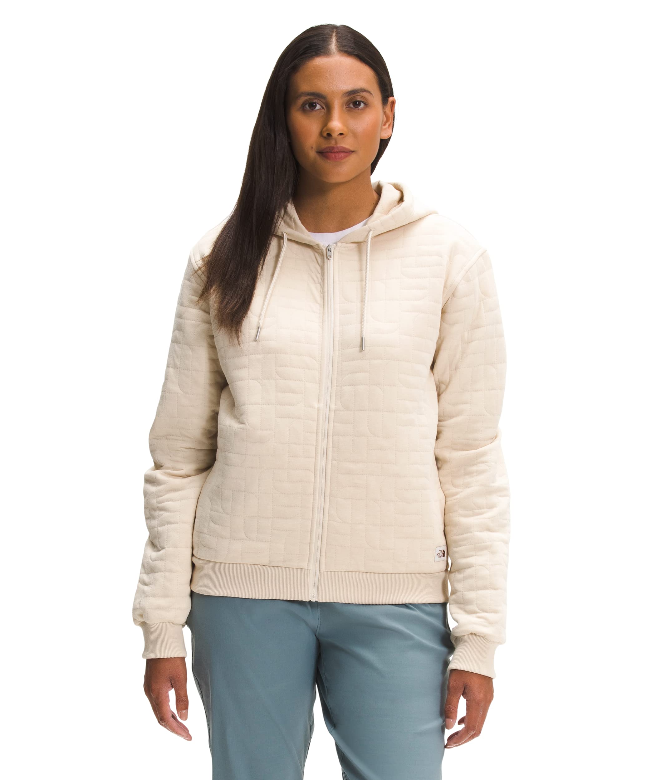 Moletom Com Capuz The North Face Longs Peak Acolchoado Com Zíper Completo - Feminino