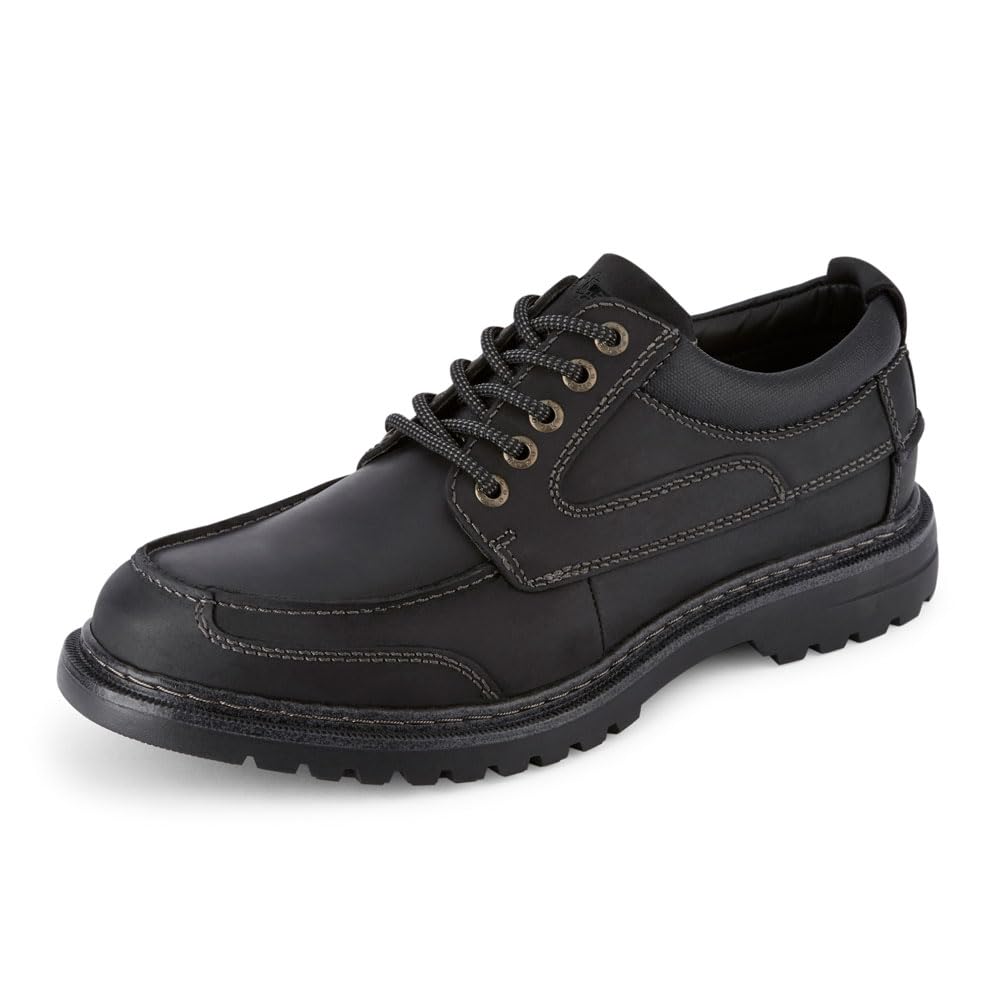 Sapatos Dockers Overton Oxford Para Homens Em Couro Preto