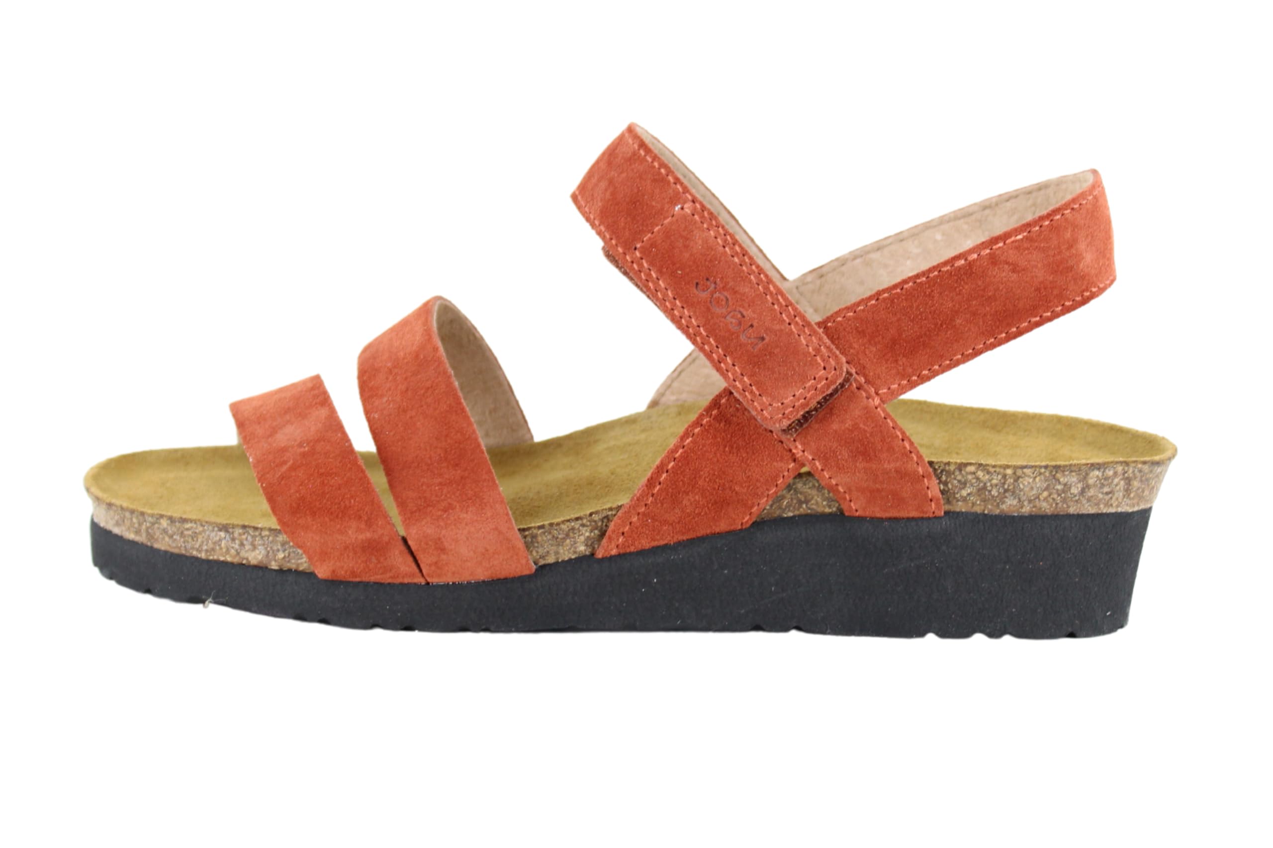 Sandálias Femininas Naot Kayla Com 3 Alças Support Spice Suede