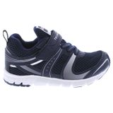 Sapatos Infantis Tsukihoshi Velocity Com Fecho De Alça Azul/prata 2 L