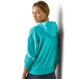 Moletom Ariat Just Heather Pool Blue Para Mulheres Tamanho Xxl