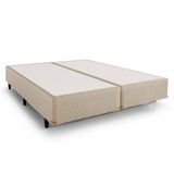 Cama Box Base Queen Triumph Bordado White (158x198x20) - Herval