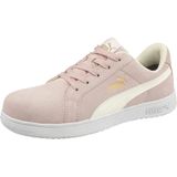 Sapato De Segurança Puma Safety Iconic Suede Fiberglass Toe, Rosa, Feminino