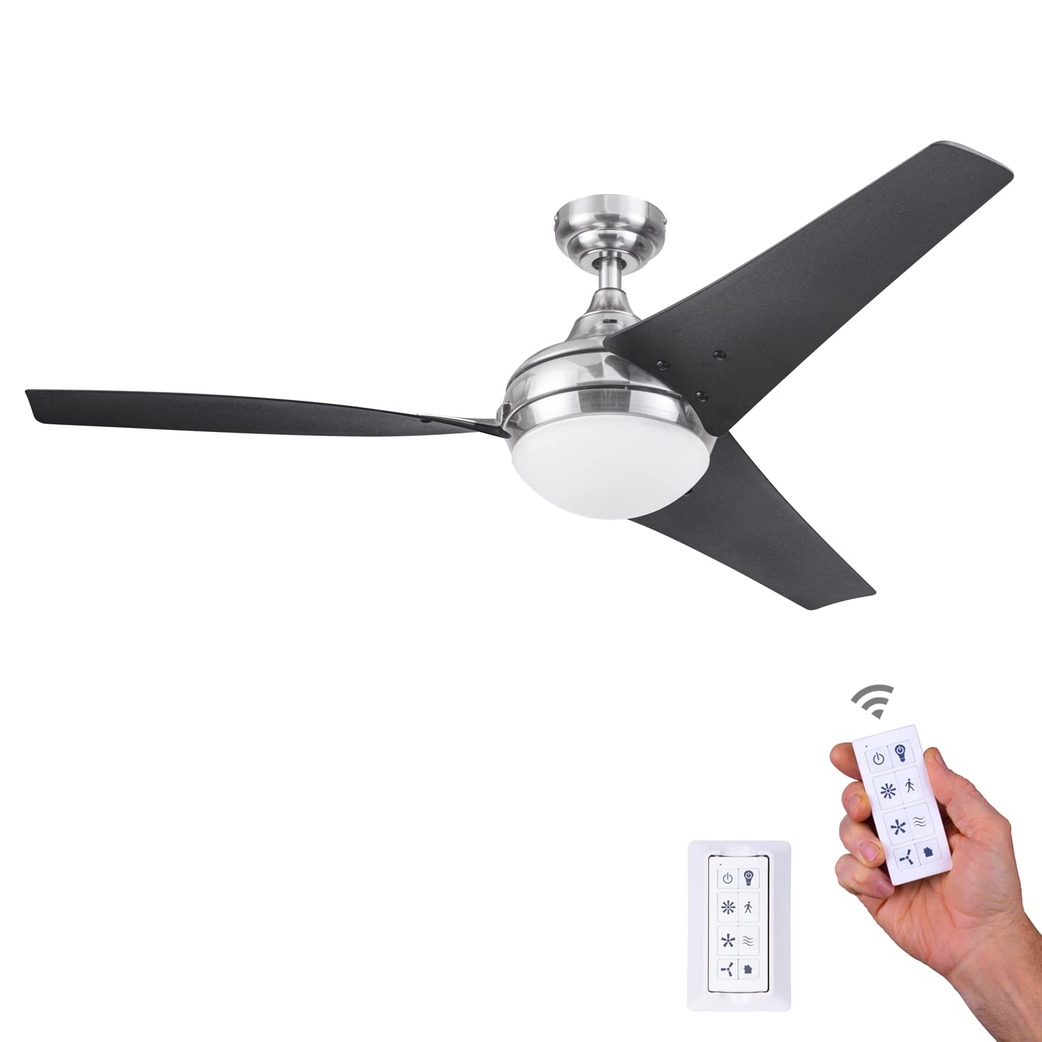 Ventilador De Teto Honeywell Neyo 132cm Com Controle Remoto De Luz