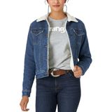 Jaqueta Jeans Feminina Wrangler Retro Sherpa Lined Xxl