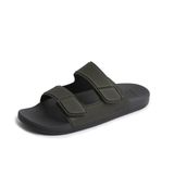 Sandálias Reef Cushion Tradewind Slide Para Homens Cinza/verde-oliva