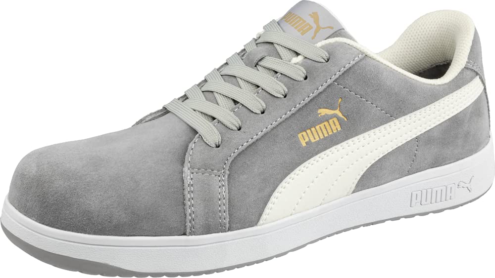 Sapato Industrial Puma Iconic Grey Sd Para Homens Tamanho 9