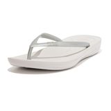Chinelos Fitflop Iqushion Rubber Silver Para Mulheres Tamanho 10 Eua