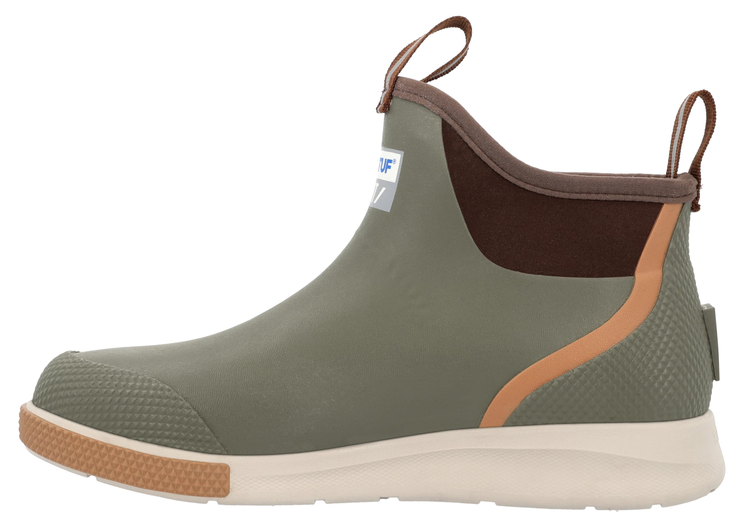 Bota Xtratuf Sport Ankle Deck De 6 Polegadas Impermeável Masculina Verde-oliva