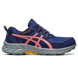Tênis De Corrida Asics Gel-venture 9 Femininos Em Azul Índigo/mamão