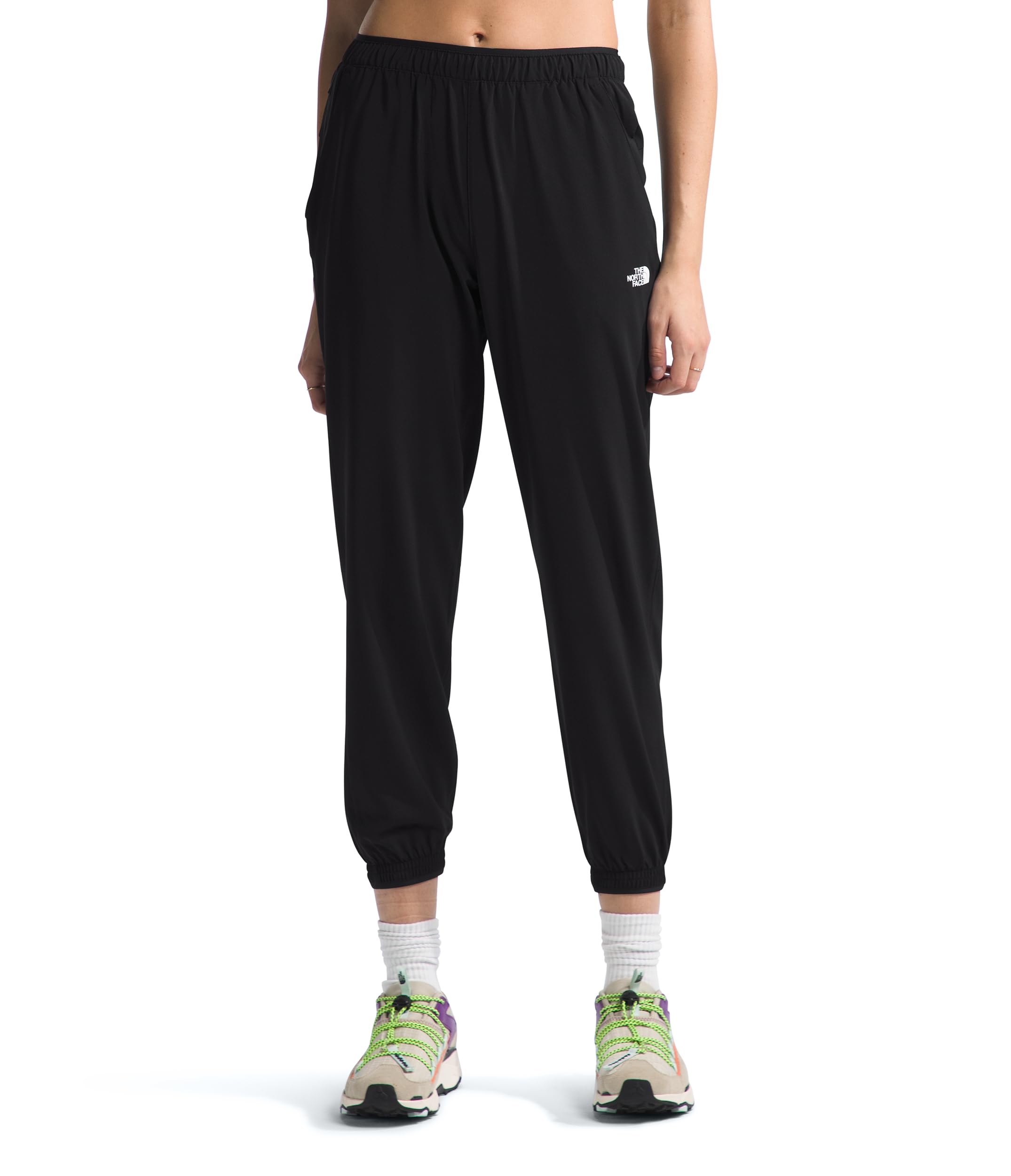 Calças De Corrida The North Face Wander 2.0 Femininas Tnf Pretas Gg