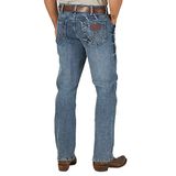 Bota Masculina Jean Wrangler, Retrô, De Ajuste Descontraído, Cortada Em Verde