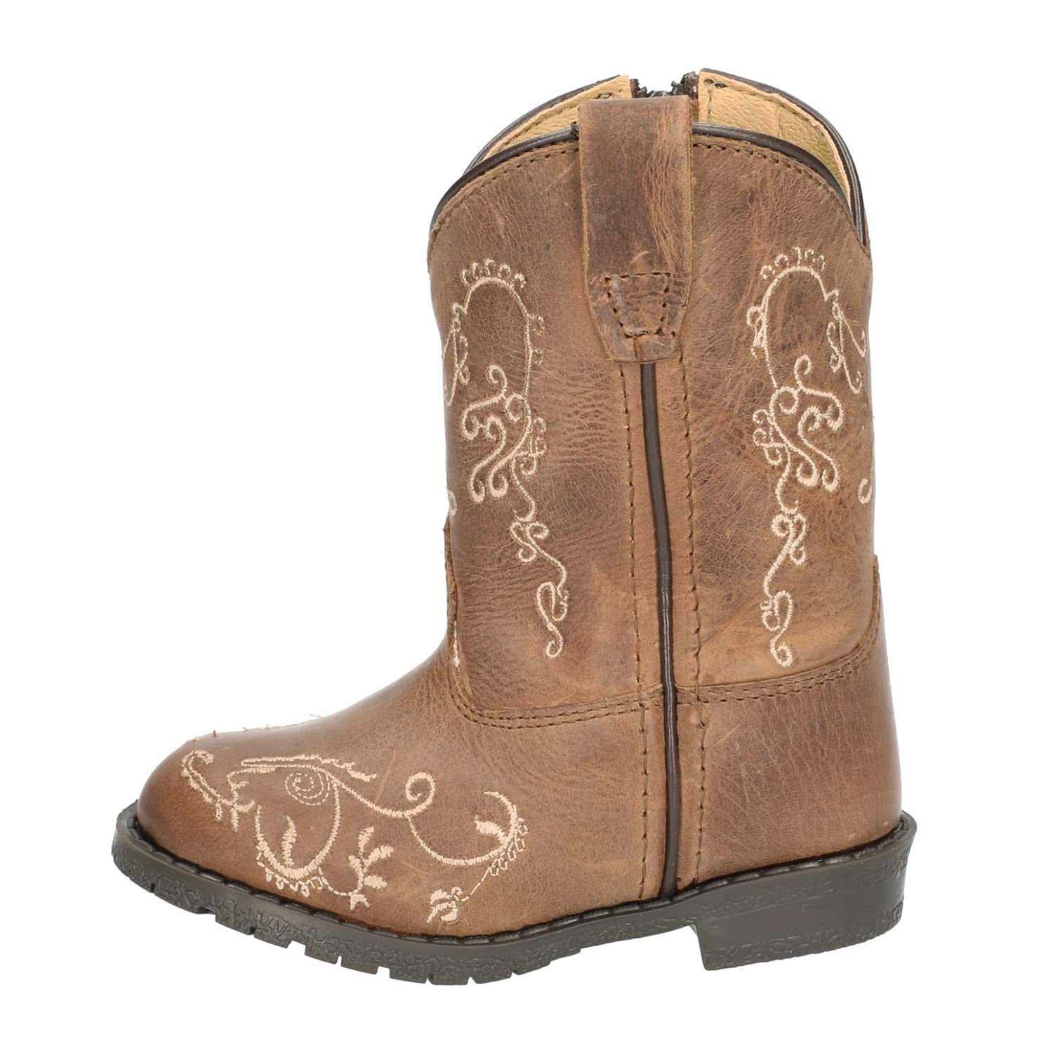 Western Boot Smoky Mountain Boots Para Crianças Pequenas Hopalong Brown