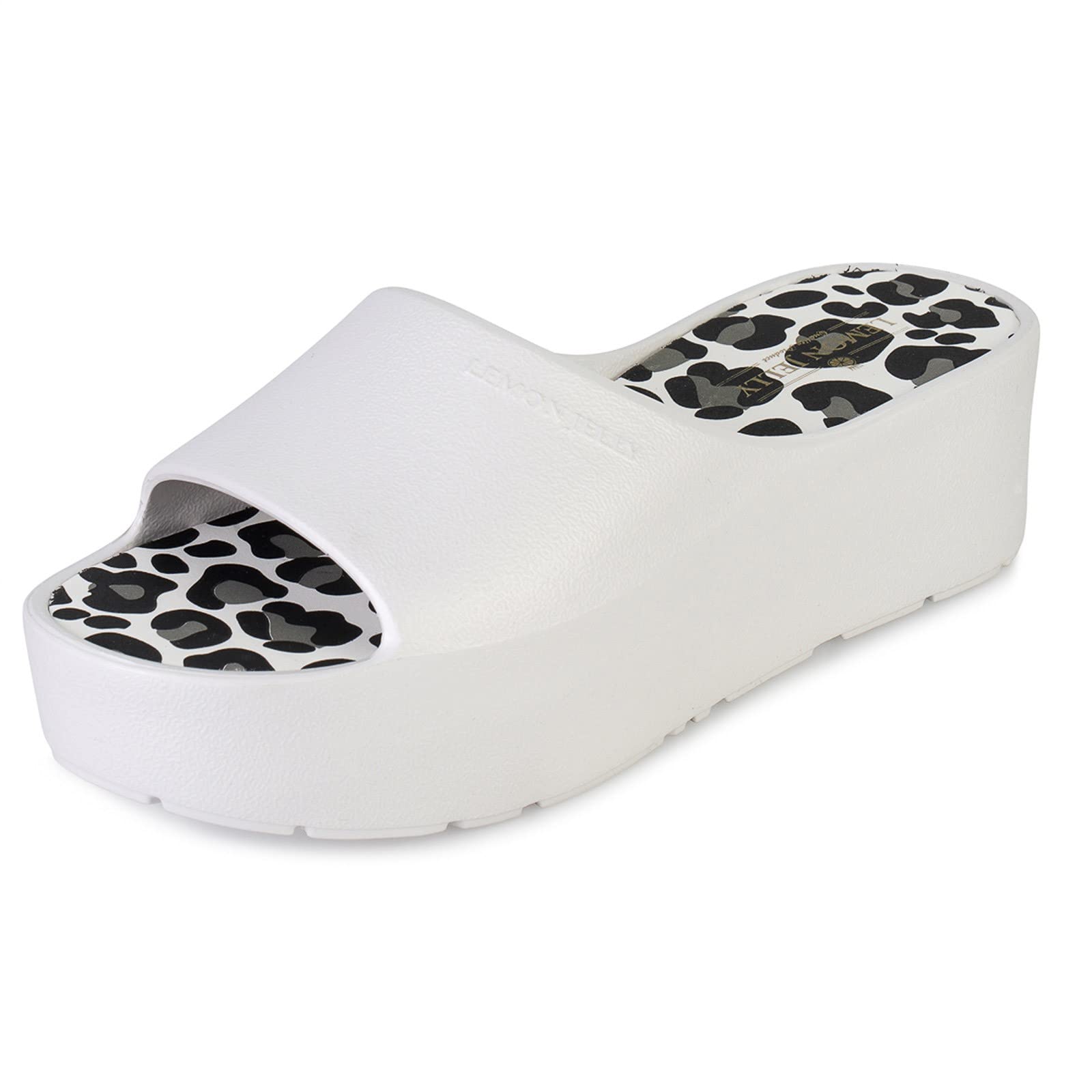 Sandálias De Plataforma Lemon Jelly Enyd Femininas Pearl Metal