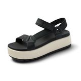 Sandália Reef Water Rem Higher Para Mulheres Black Vintage - 7