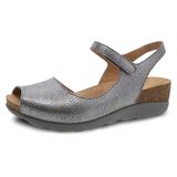 Sandália De Cunha Dansko Marcy Para Mulheres Pewter Metallic 43-44eu