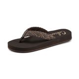 Sandália Feminina Flip Flop Cobian Braided Bounce, Tamanho 7, Chocolate