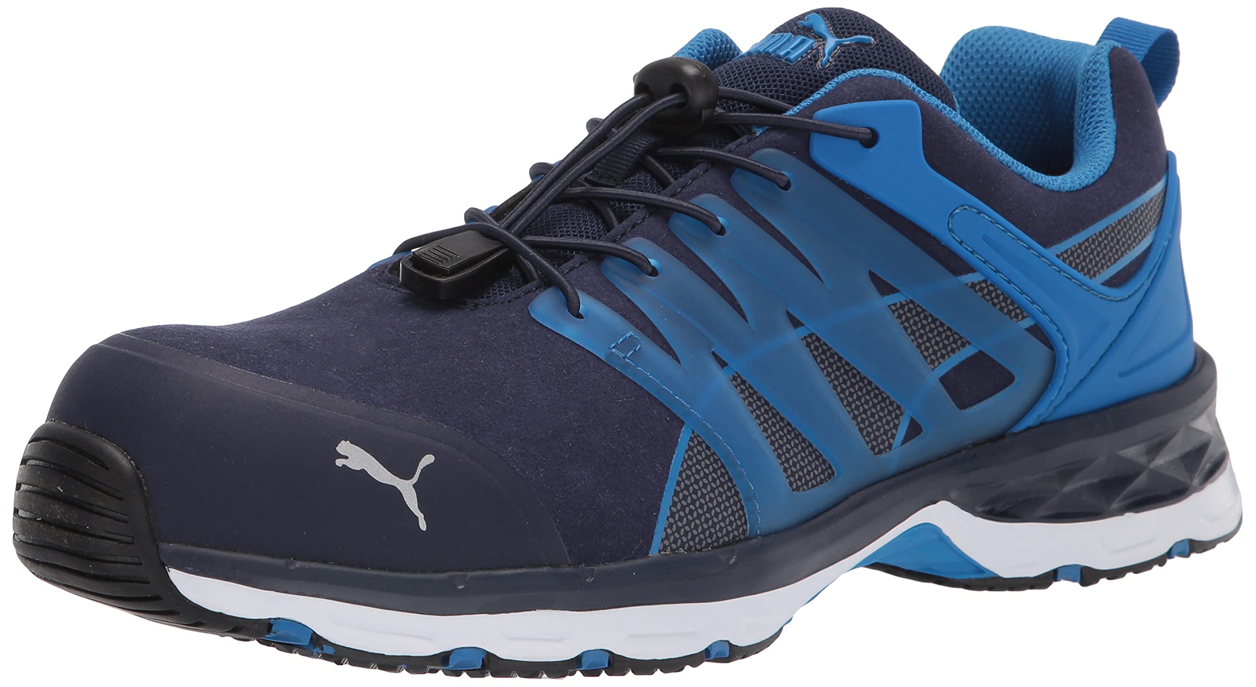 Sapato Industrial Puma Velocity 2.0 Azul Para Homens Tamanho 11,5